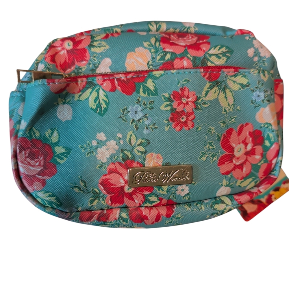 Pioneer Woman Vintage Floral Cosmetic Bag